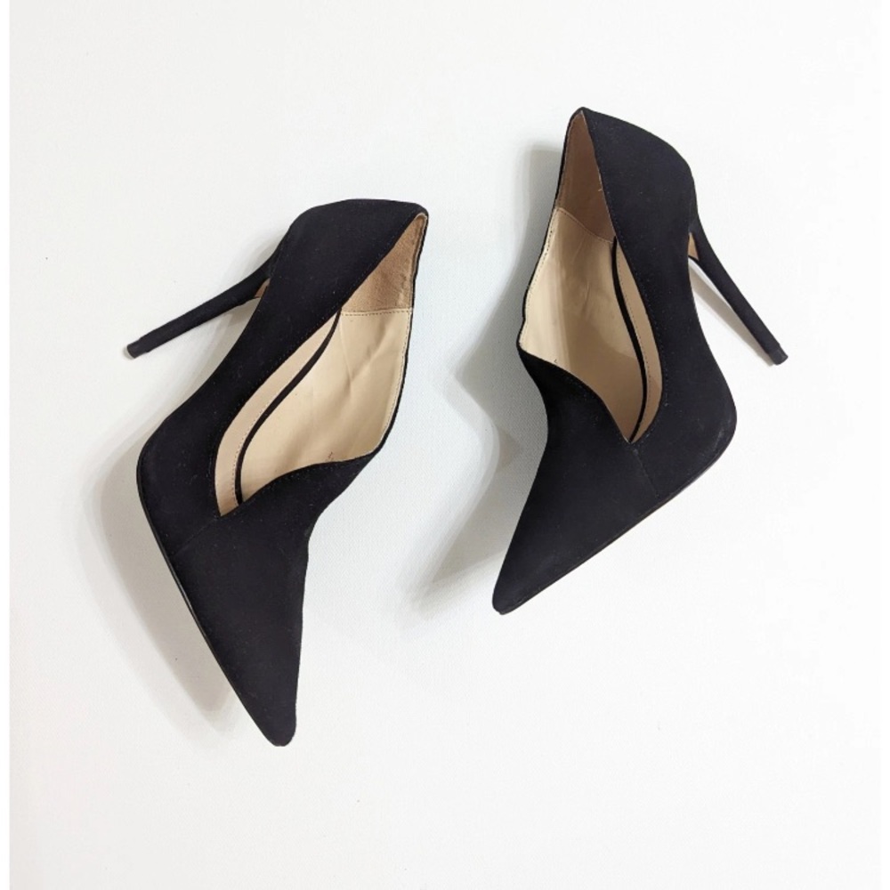 Zara Black Pointed Heels